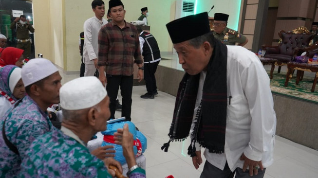 372 Jemaah Haji Asal Jambi Tiba Senin Malam